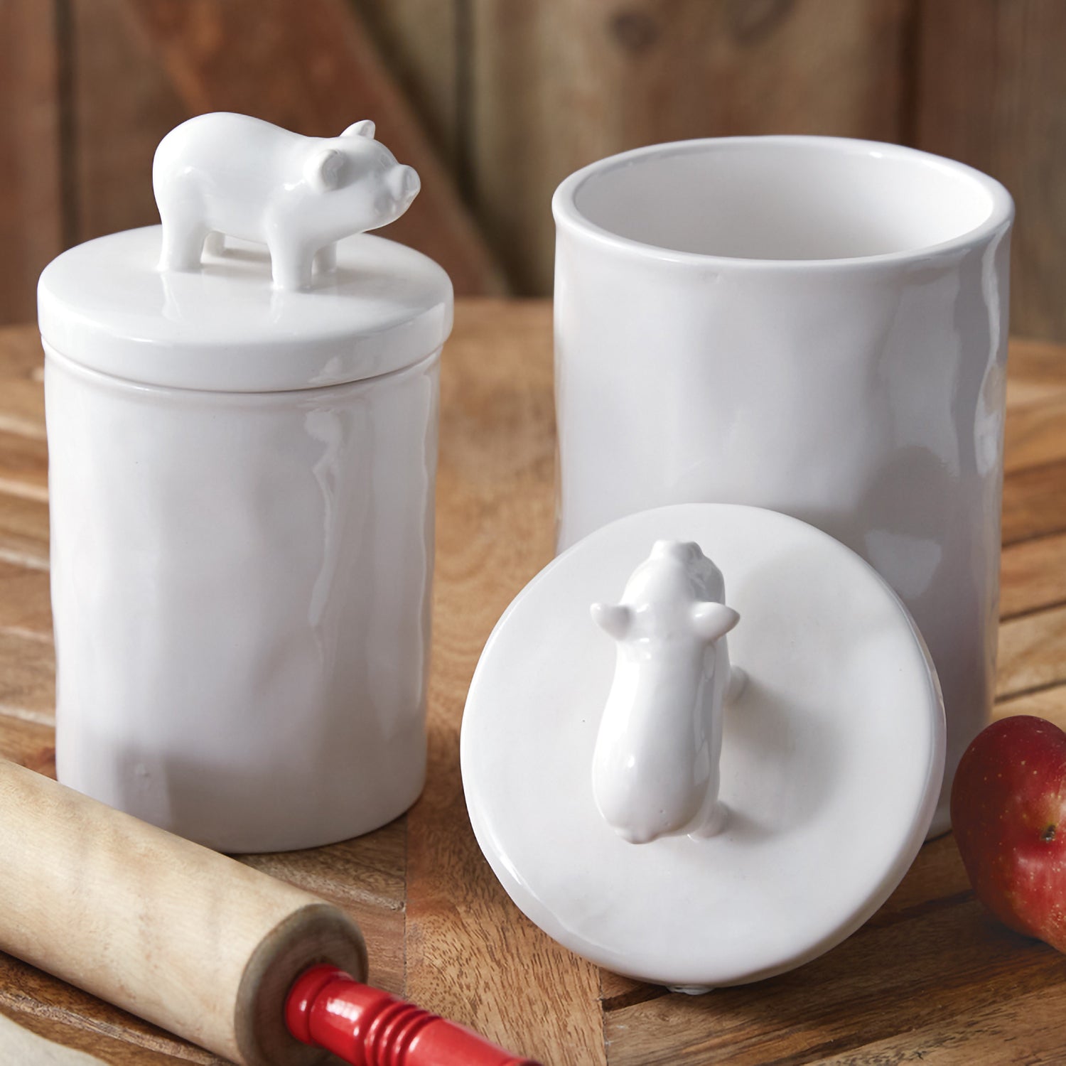 Piglet Canister Set of 4