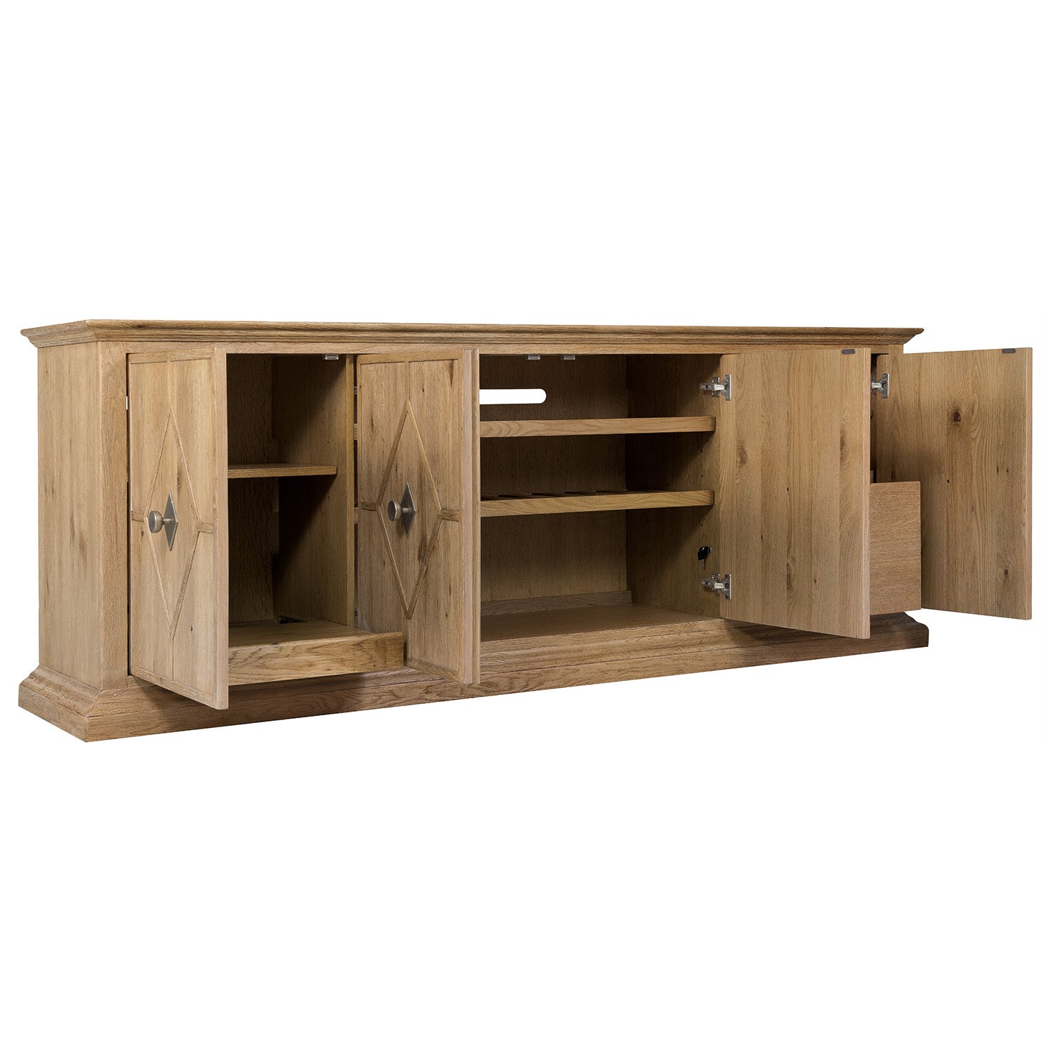 Hooker Furniture Driftwood Buckboard Entertainment Credenza