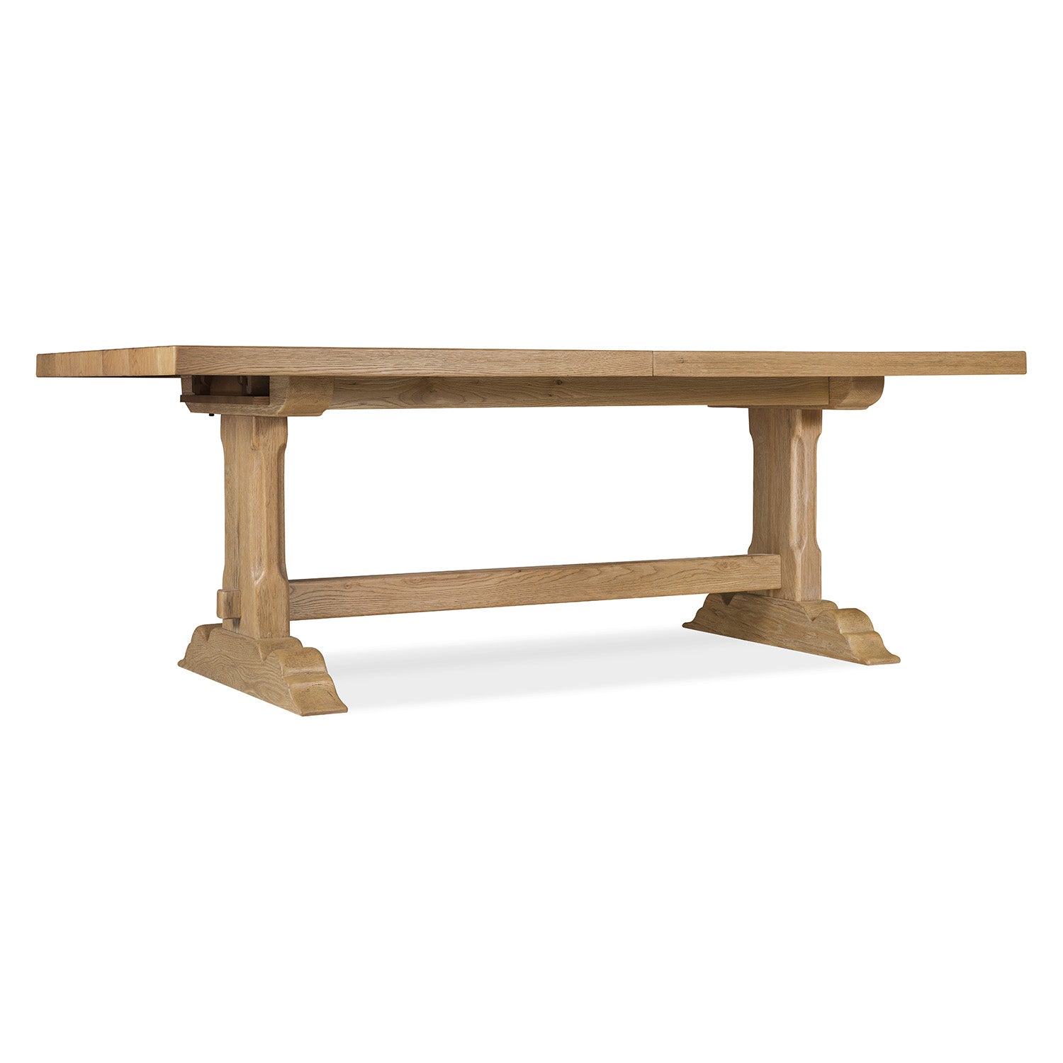Hooker Furniture Driftwood Rectangle Dining Table with Two 20-inch Leaves