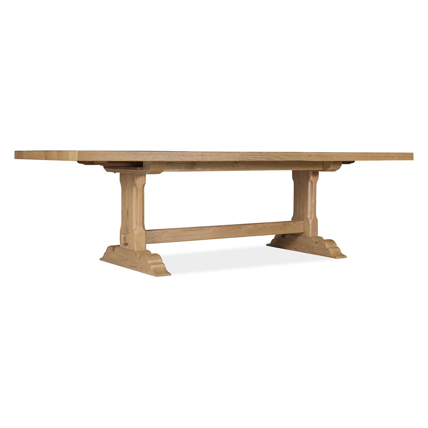 Hooker Furniture Driftwood Rectangle Dining Table with Two 20-inch Leaves