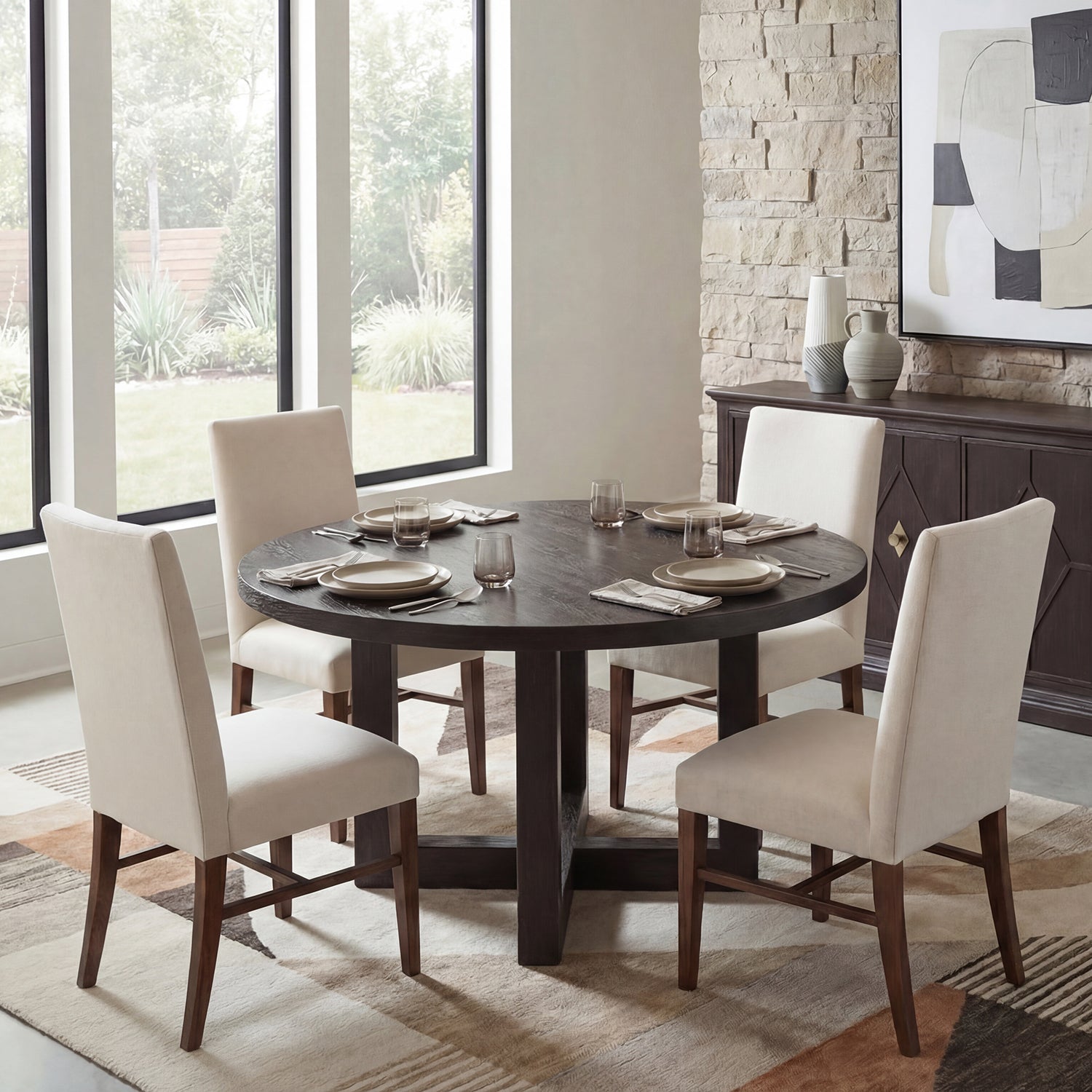Hooker Furniture Driftwood 60" Round Dining Table