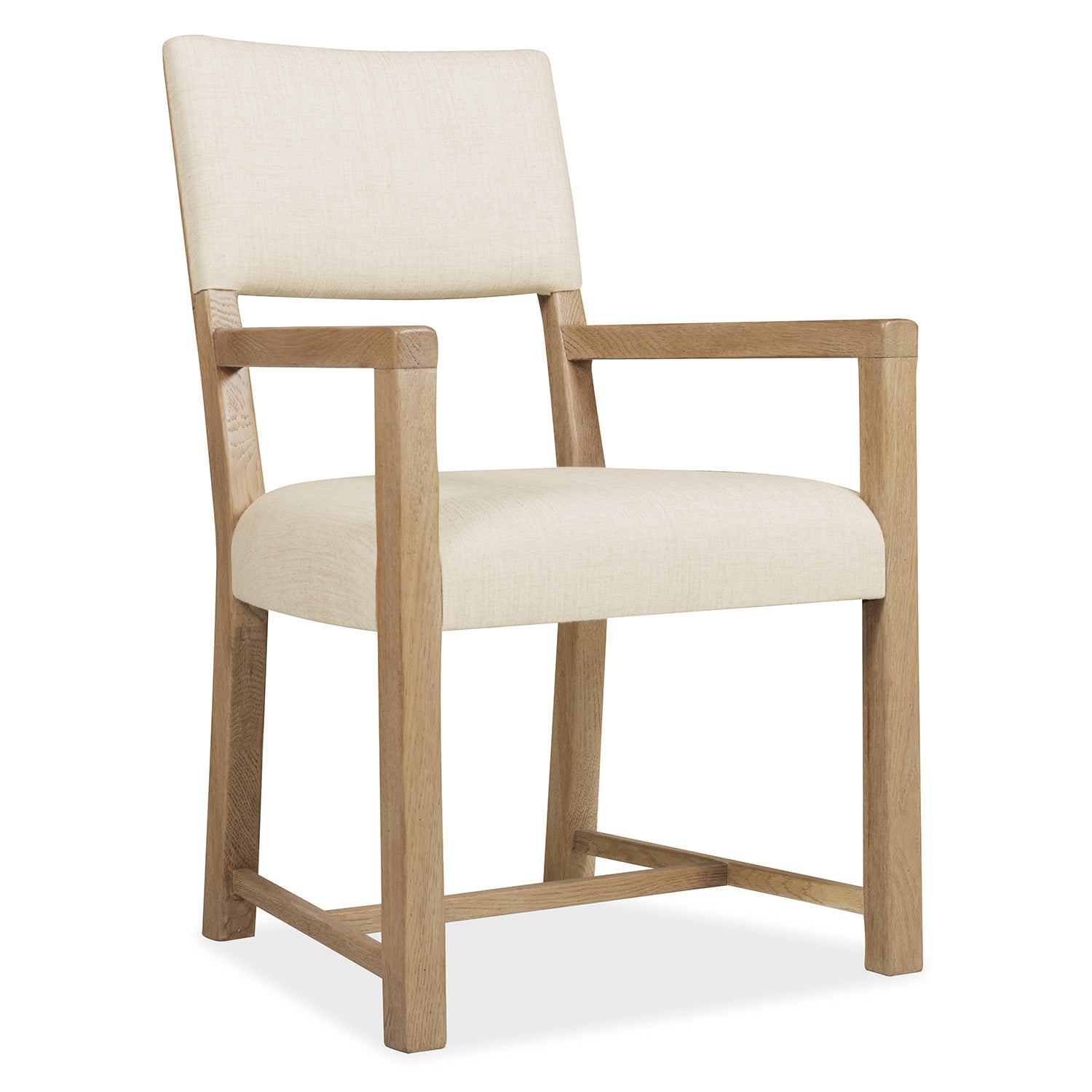 Hooker Furniture Driftwood Buckboard Upholstered Open Arm Chair Set of 2