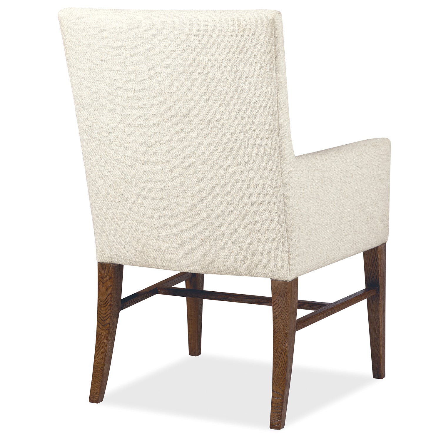 Hooker Furniture Driftwood Worn Saddle Upholstered Arm Chair Set of 2