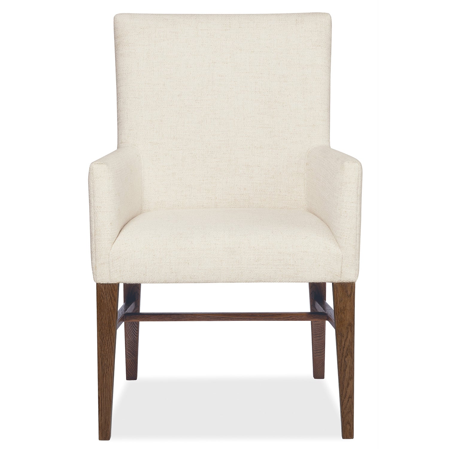 Hooker Furniture Driftwood Worn Saddle Upholstered Arm Chair Set of 2