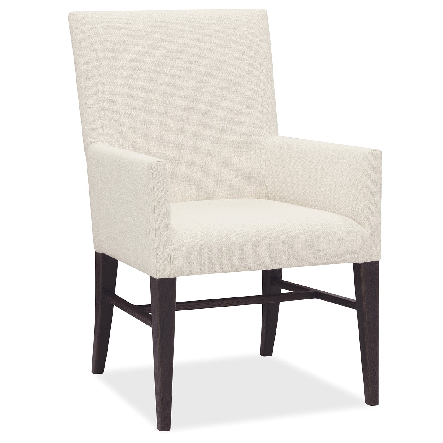 Hooker Furniture Driftwood Burnt Timber Upholstered Arm Chair Set of 2