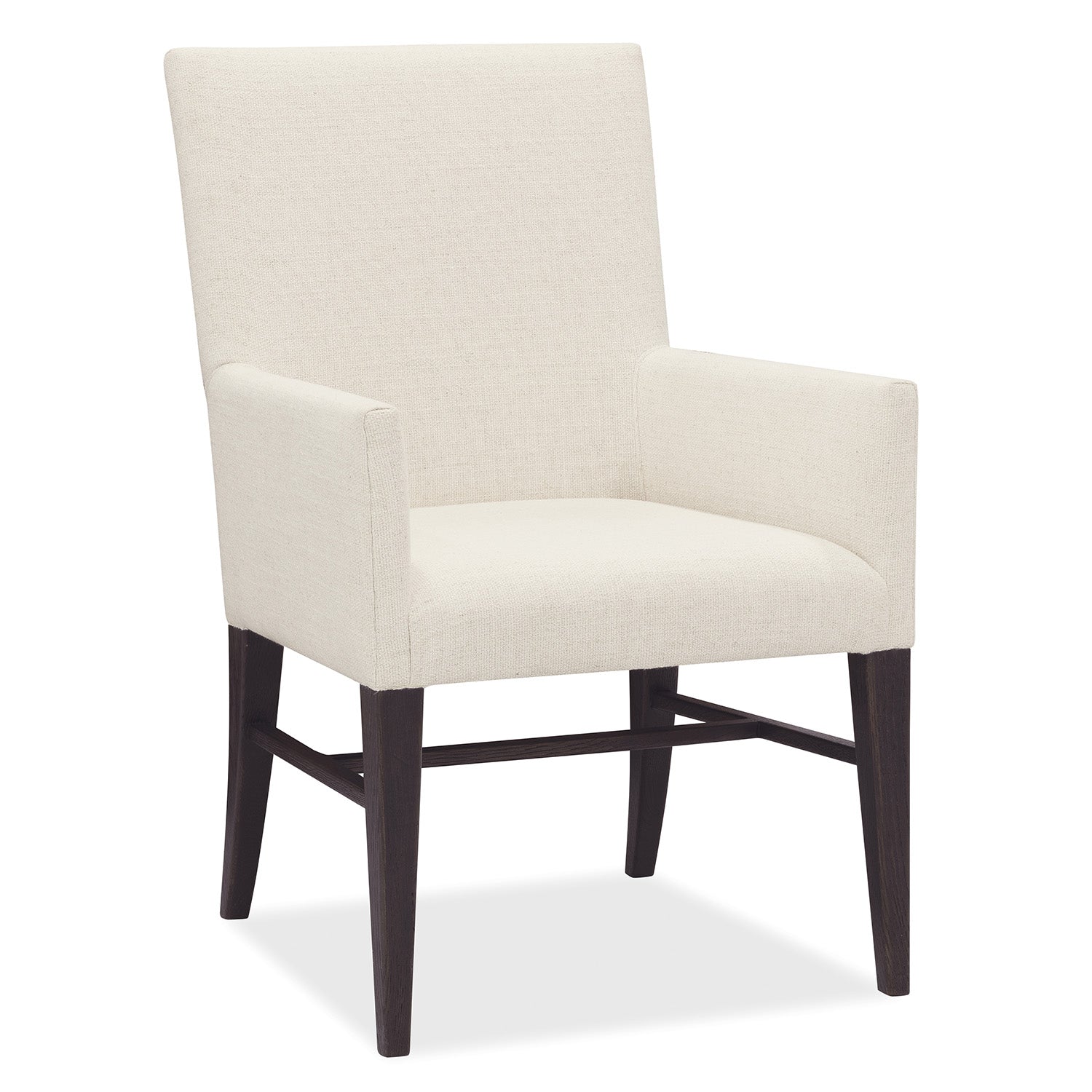 Hooker Furniture Driftwood Burnt Timber Upholstered Arm Chair Set of 2