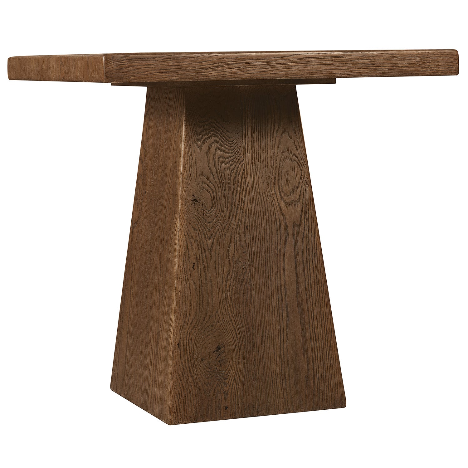 Hooker Furniture Driftwood Worn Saddle End Table Set of 2