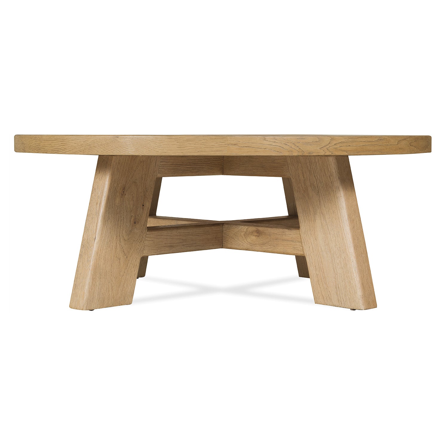 Hooker Furniture Driftwood Buckboard Round Cocktail Table