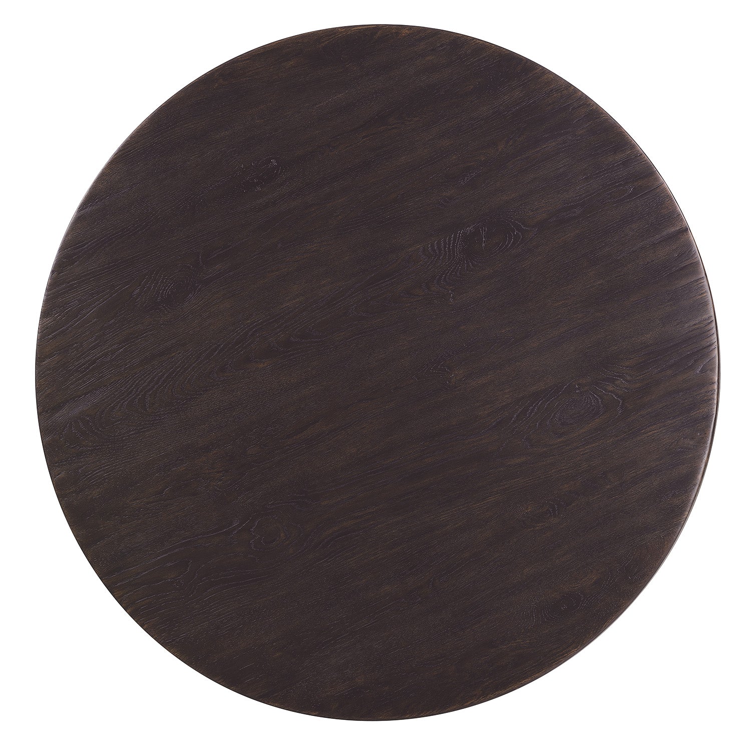 Hooker Furniture Driftwood Burnt Timber Round Cocktail Table