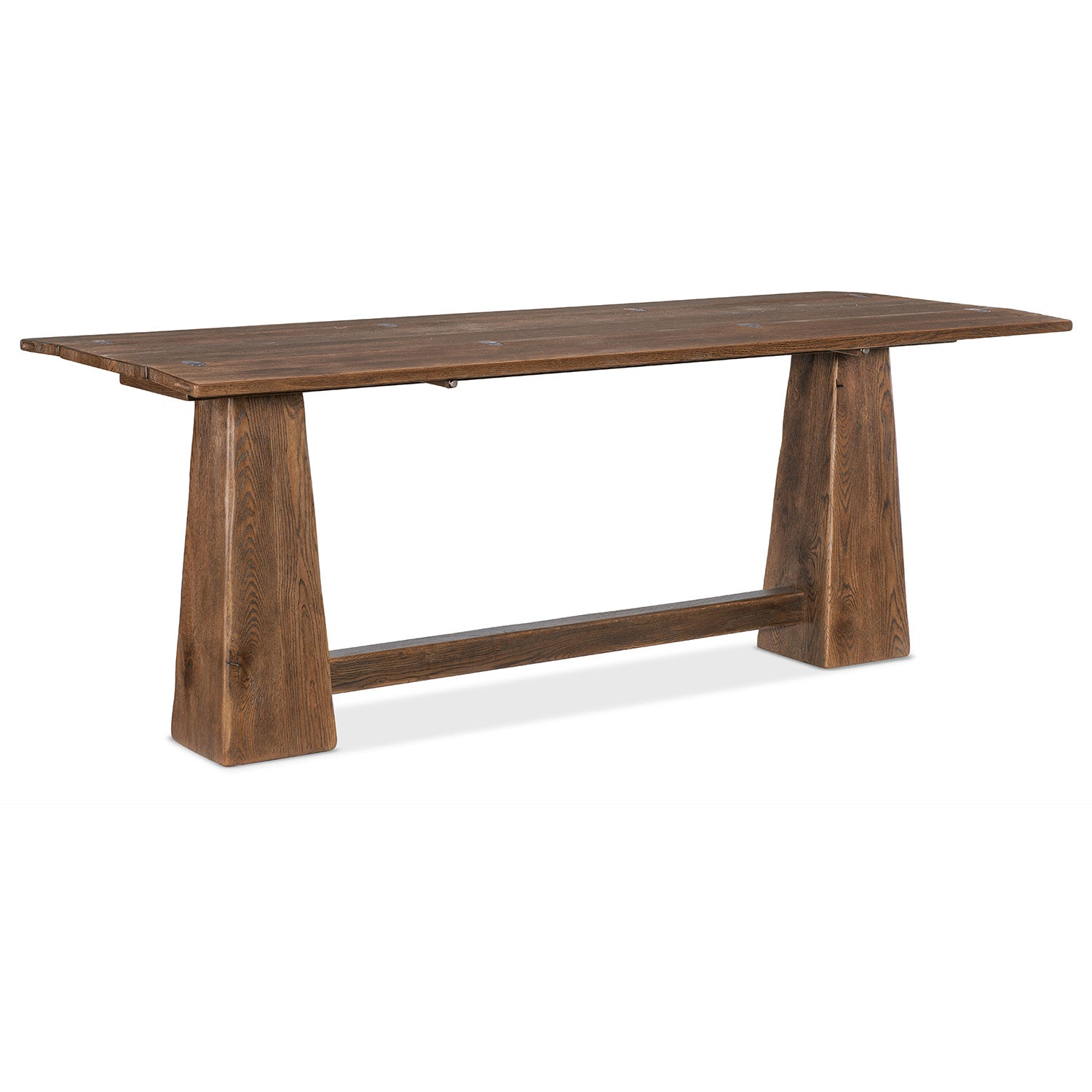 Hooker Furniture Driftwood Worn Saddle Flip-Top Console Table