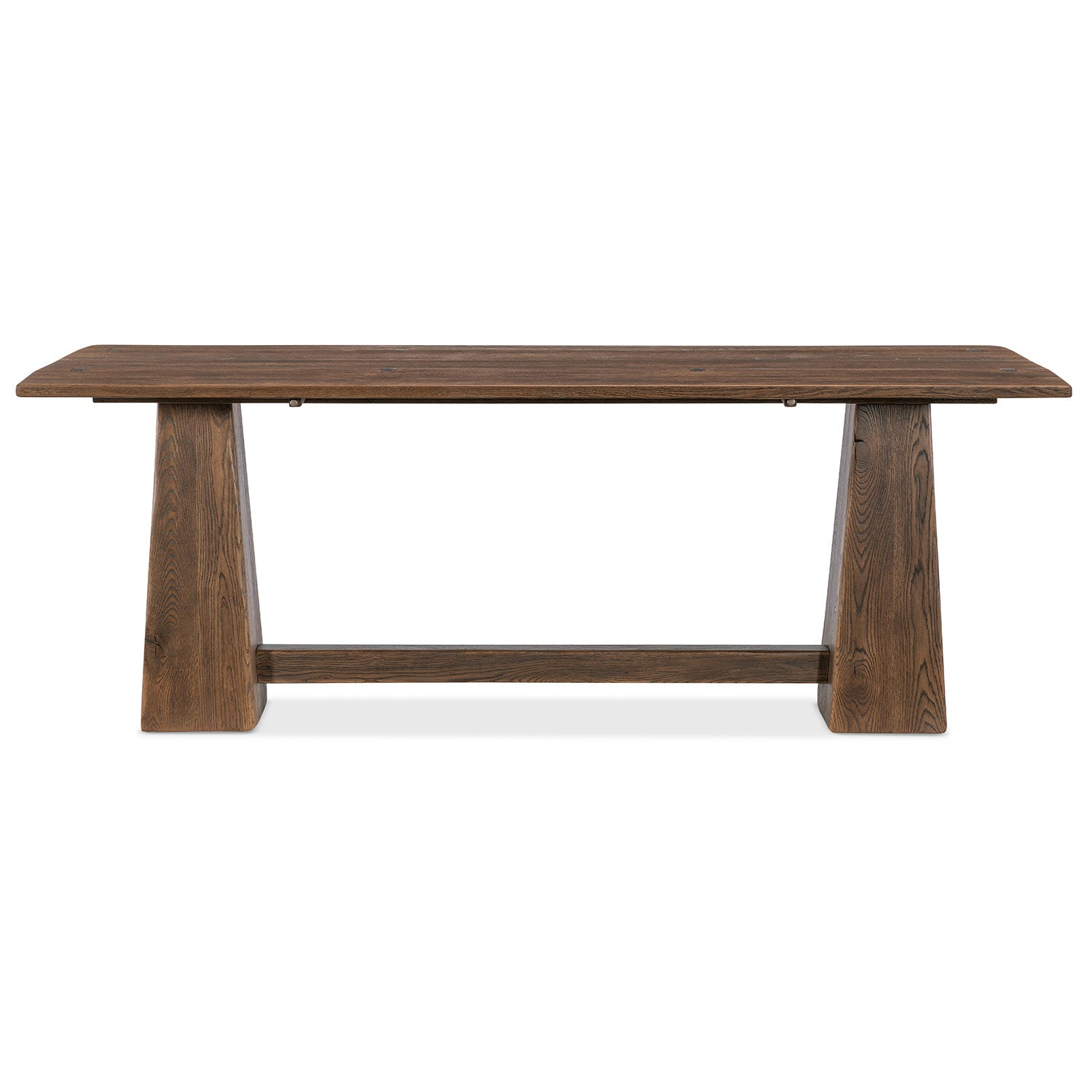 Hooker Furniture Driftwood Worn Saddle Flip-Top Console Table