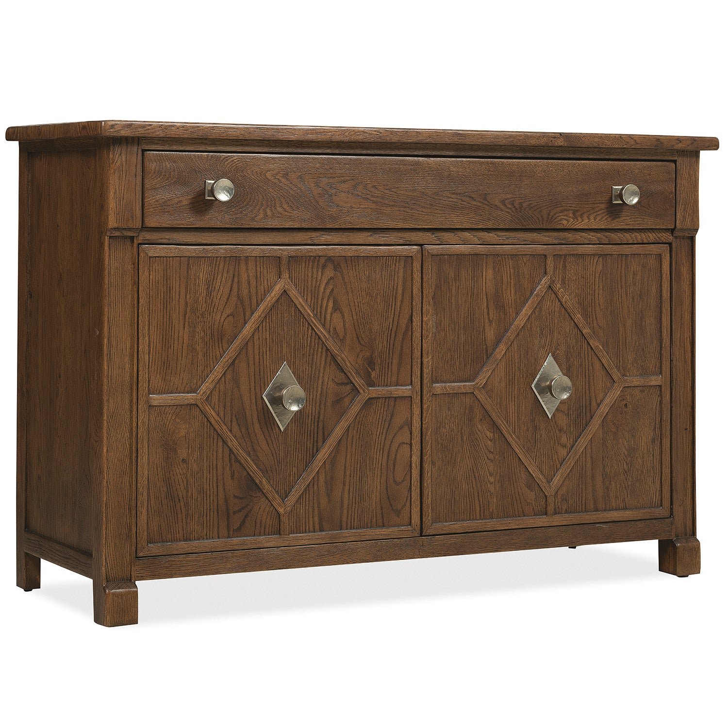 Hooker Furniture Driftwood Worn Saddle Hall Chest