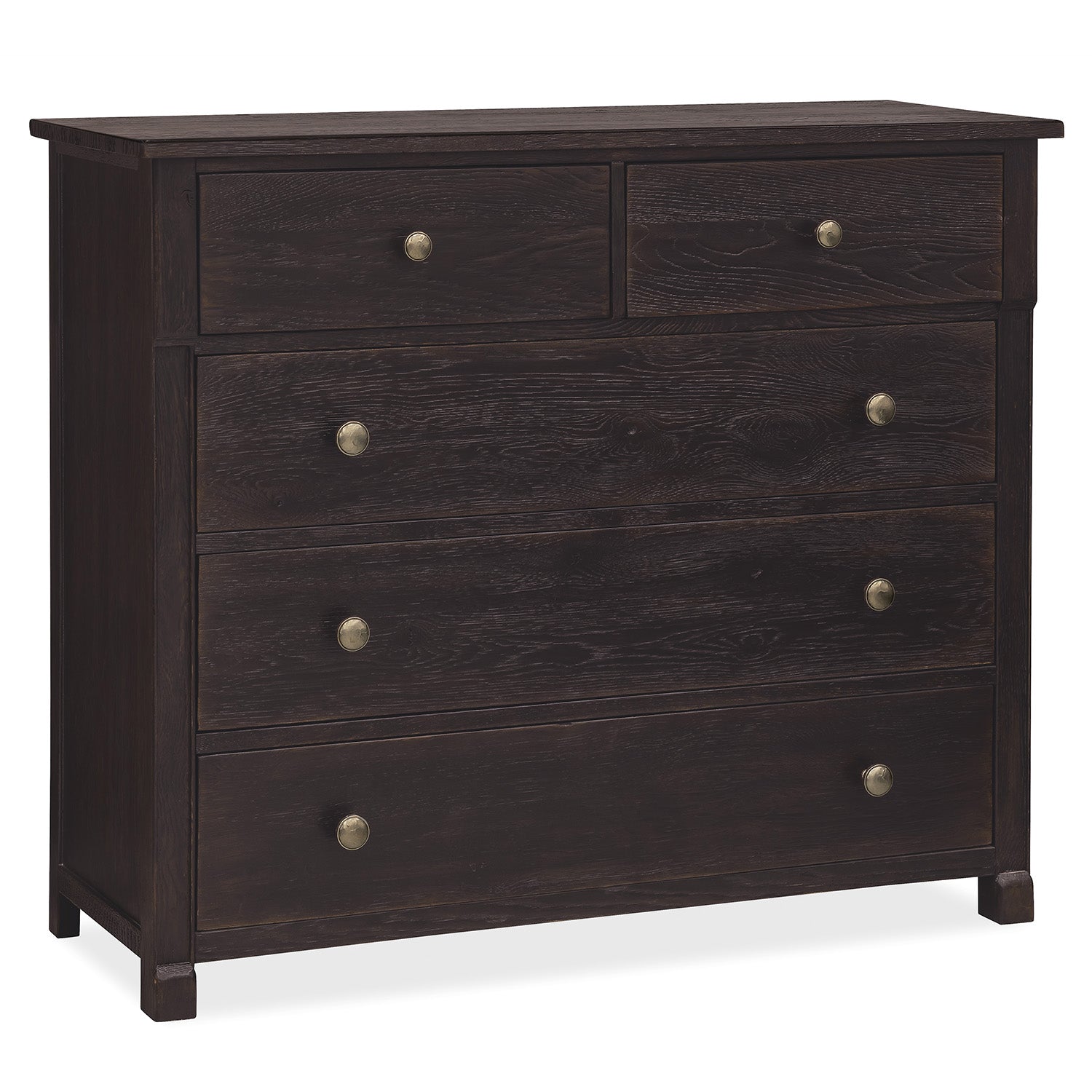 Hooker Furniture Driftwood Burnt Timber Five-Drawer Chest