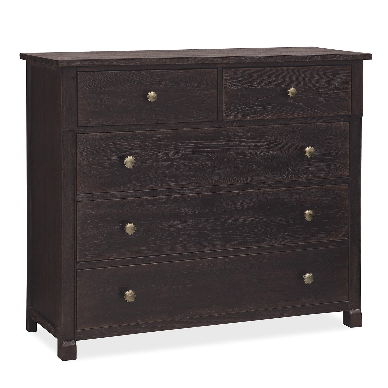 Hooker Furniture Driftwood Burnt Timber Five-Drawer Chest