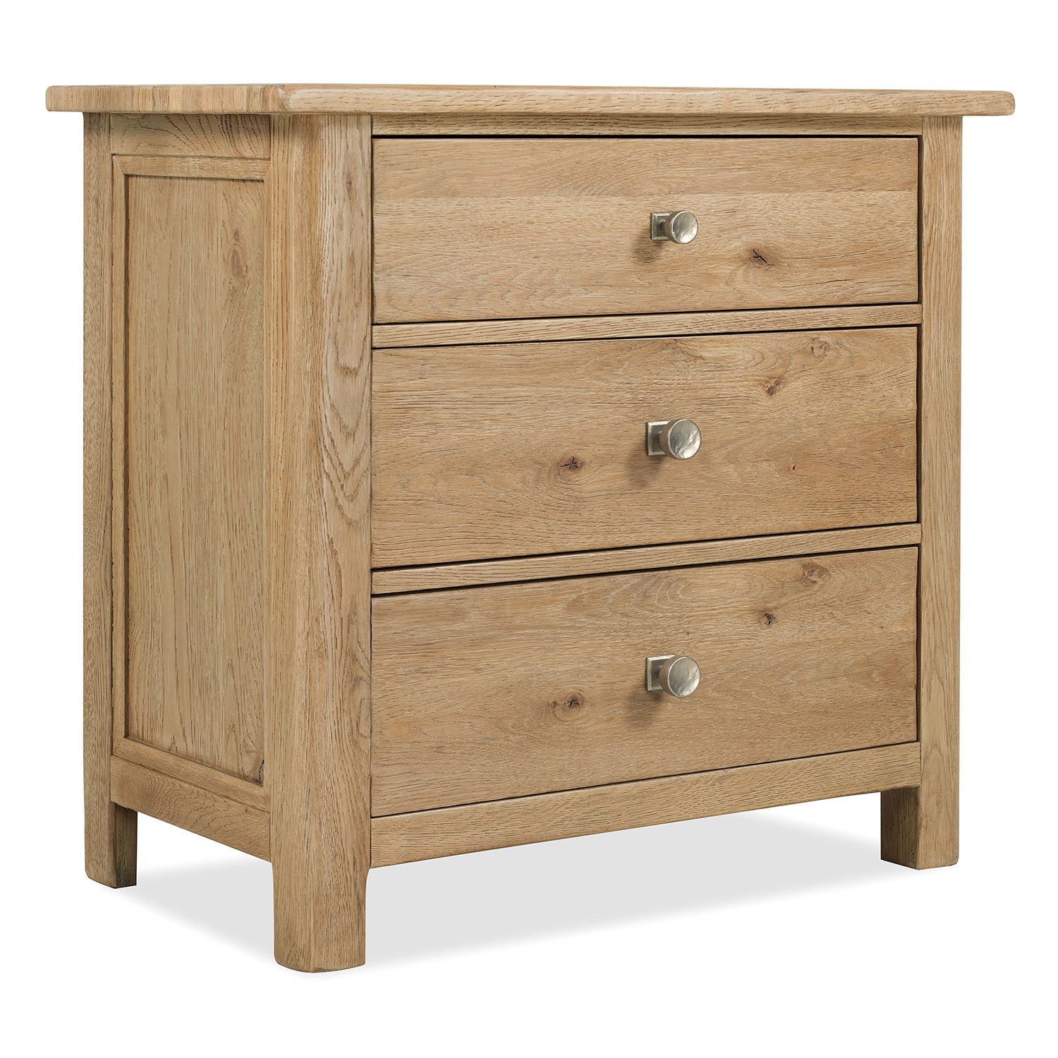 Hooker Furniture Driftwood Buckboard Three-Drawer Nightstand