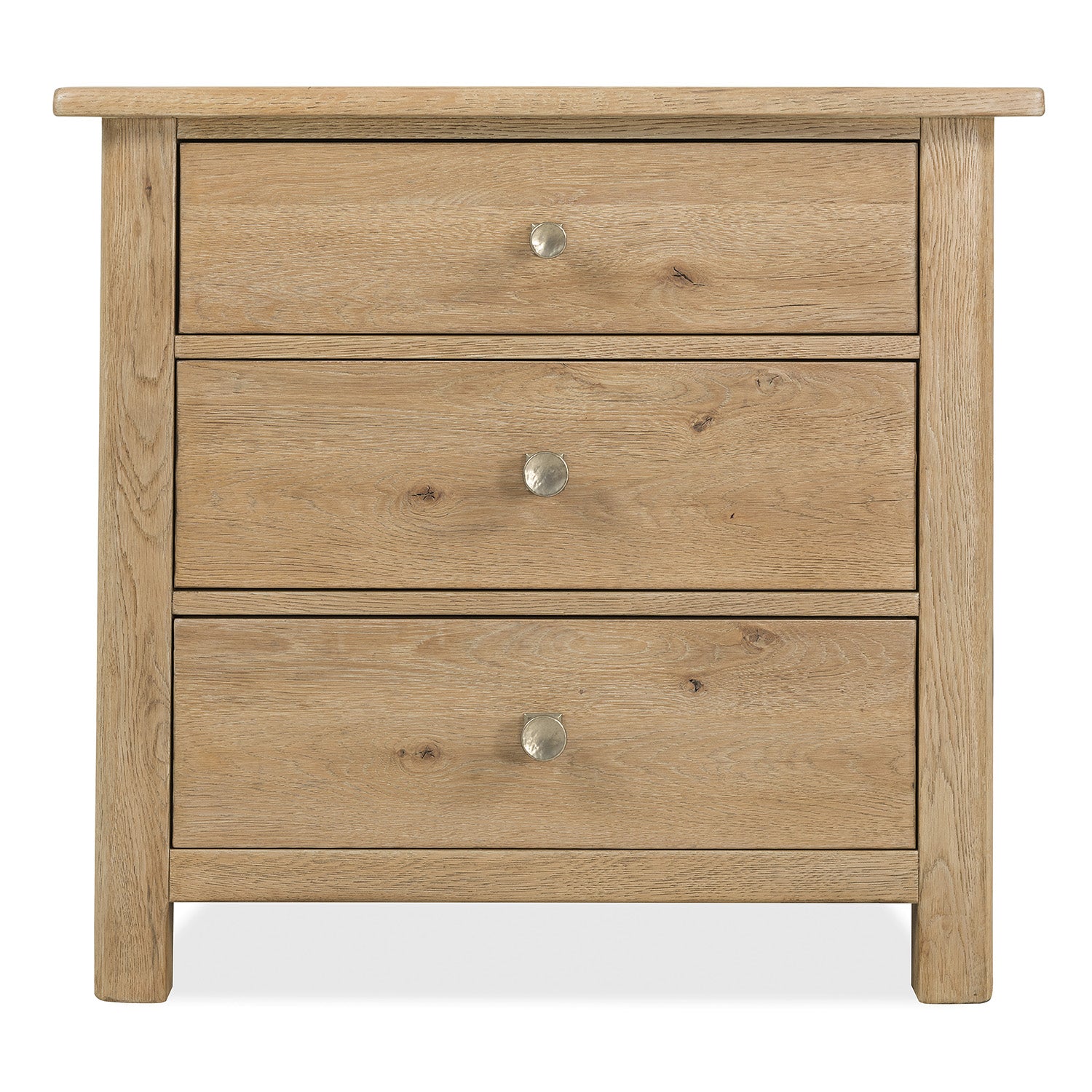 Hooker Furniture Driftwood Buckboard Three-Drawer Nightstand