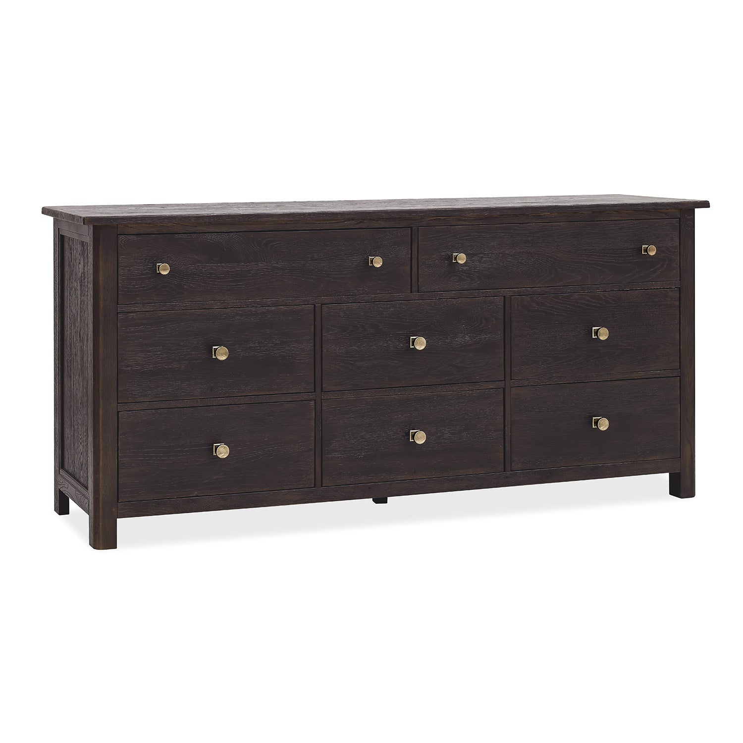 Hooker Furniture Driftwood Burnt Timber Eight-Drawer Dresser