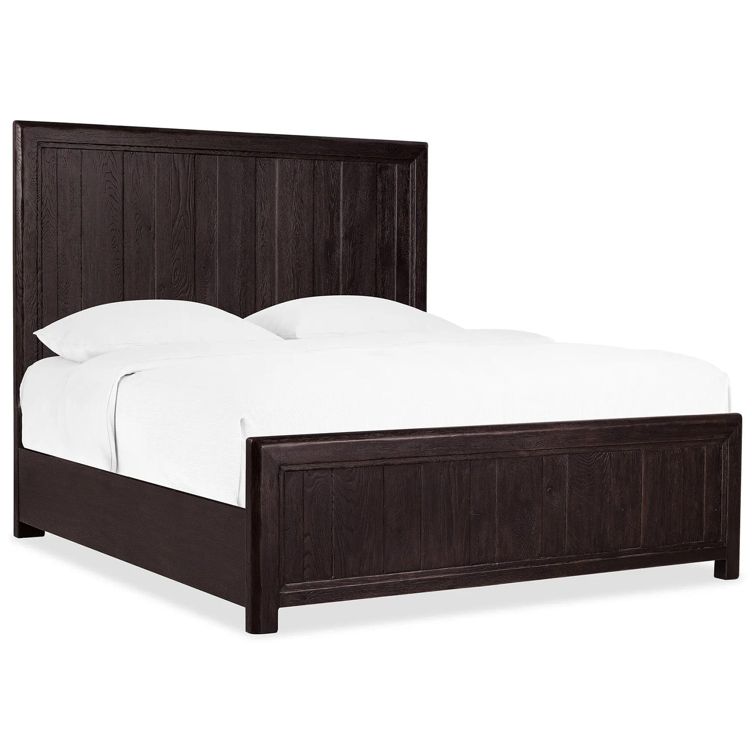 Hooker Furniture Driftwood Burnt Timber Panel Bed