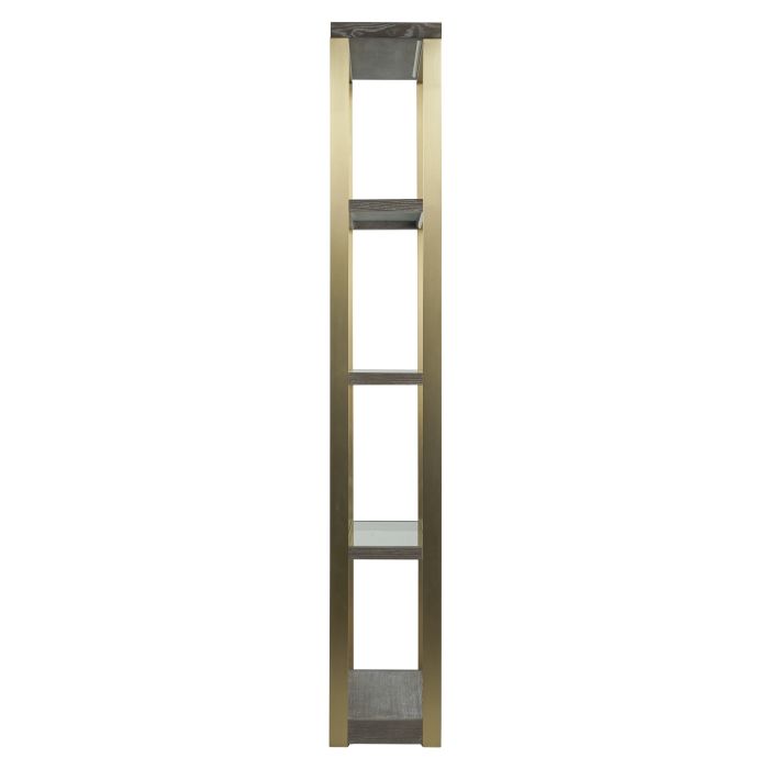 Fairfield Chair x Libby Langdon Wesley Cerused Espresso Etagere