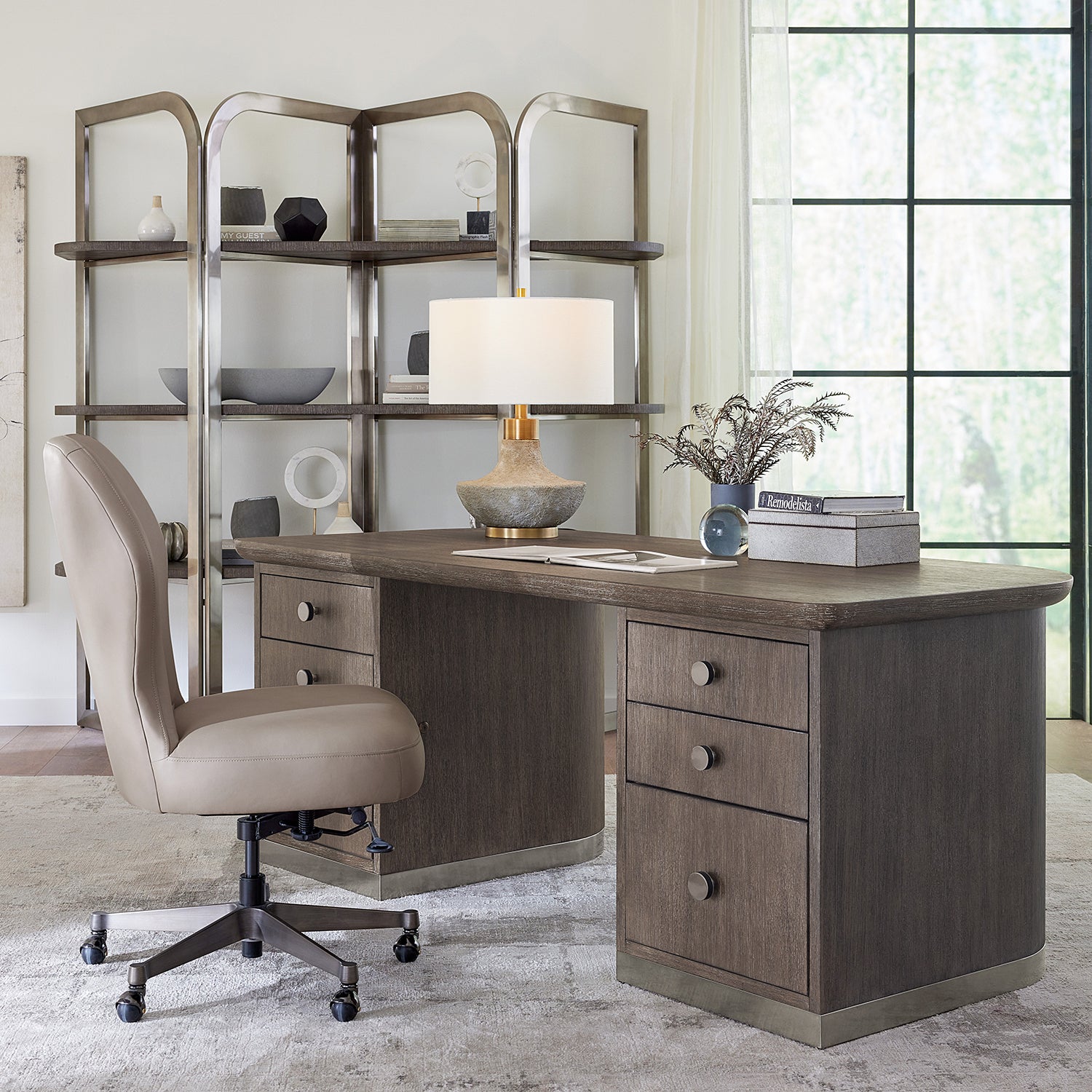 Hooker Furniture Modern Mood Executive Desk