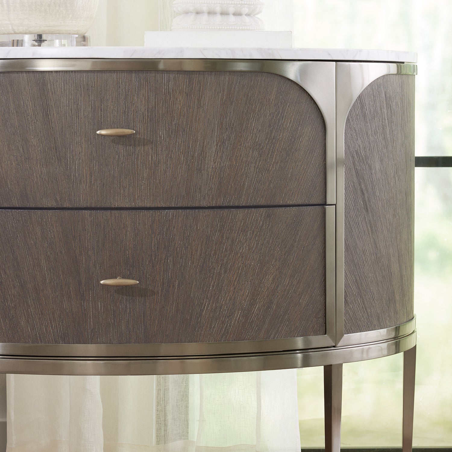 Hooker Furniture Modern Mood Two Drawer Nightstand