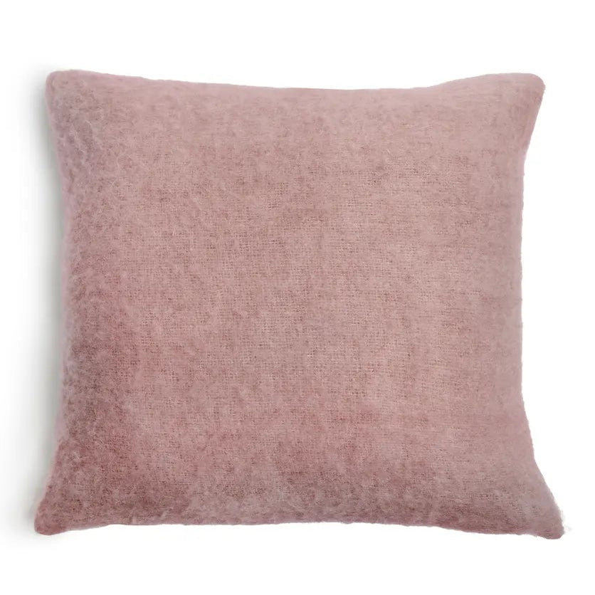 Pom Pom at Home Summit Throw Pillow soft faux mohair square throw pillow 2