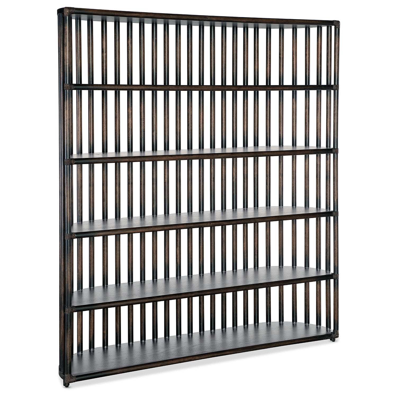 Hooker Furniture Retreat Slatted Bookcase