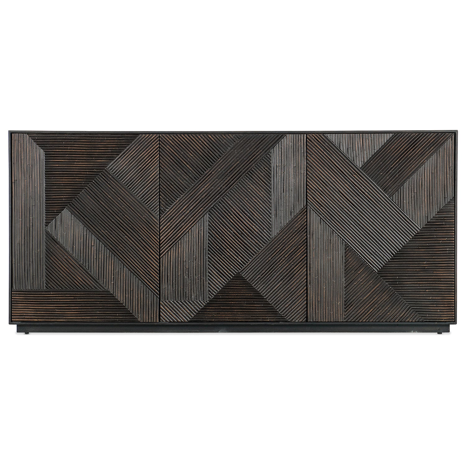 Hooker Furniture Retreat Entertainment Black Sand Credenza