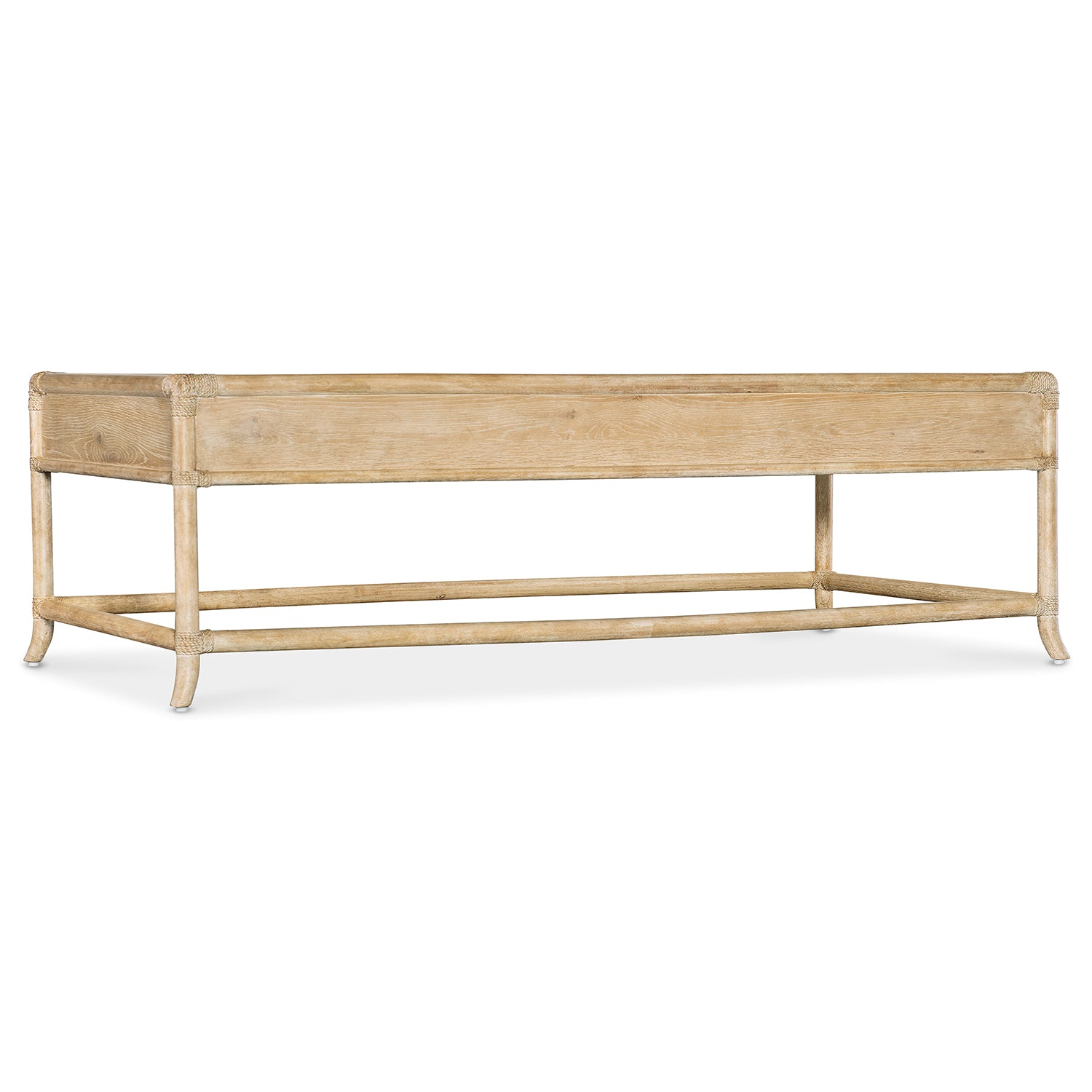 Hooker Furniture Retreat Pole Rattan Cocktail Table