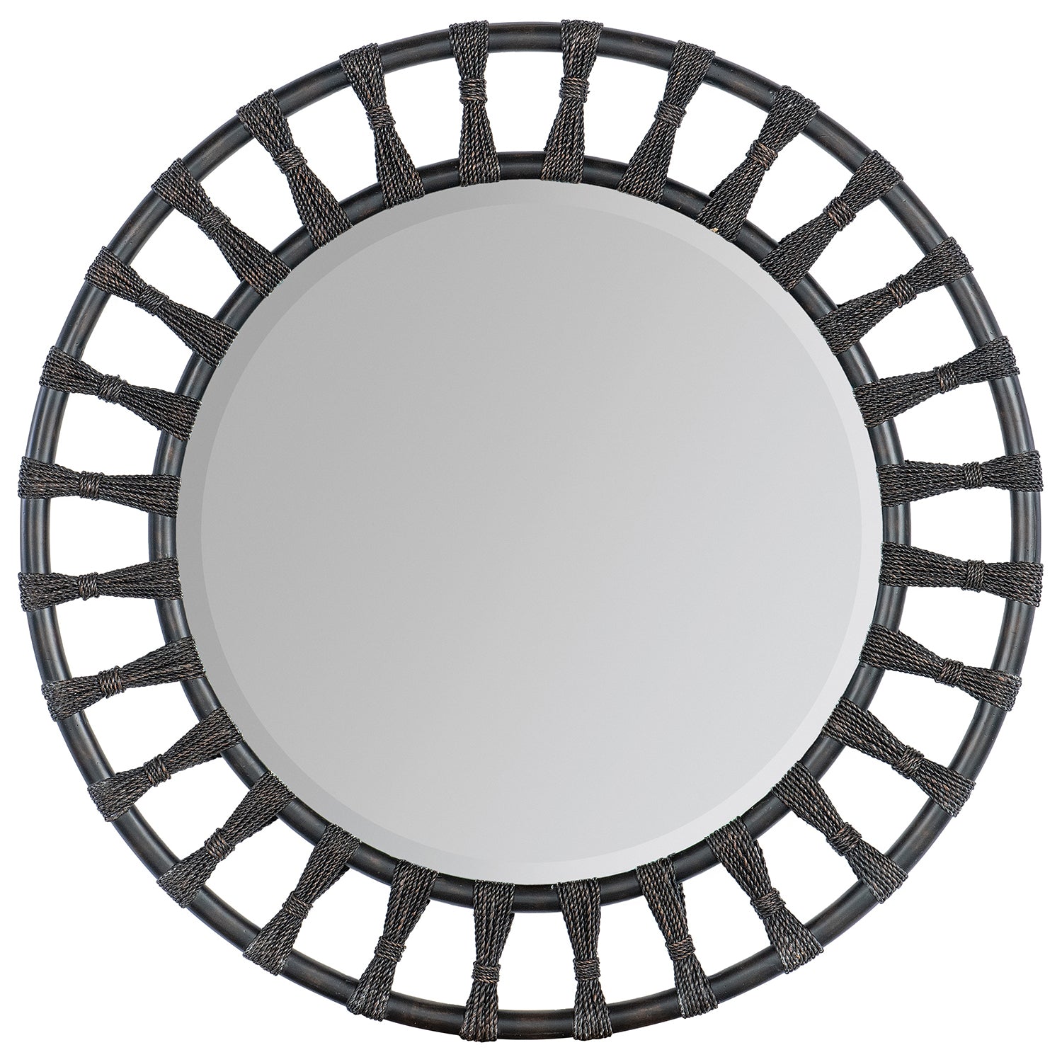 Hooker Furniture Retreat Pole Rattan Accent Mirror