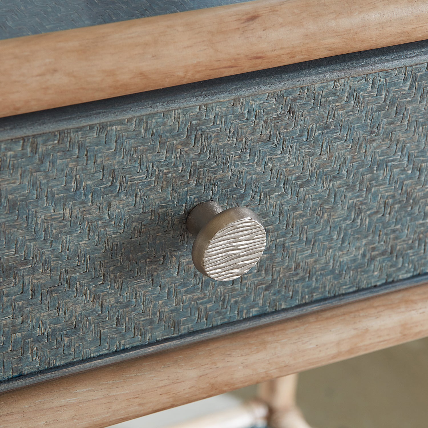 Hooker Furniture Retreat Pole Rattan Bedside Table