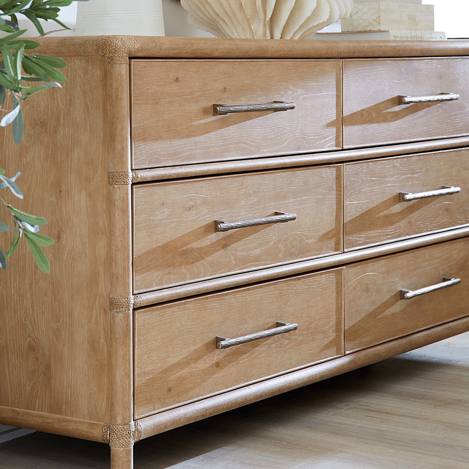 Hooker Furniture Retreat Pole Rattan Dresser