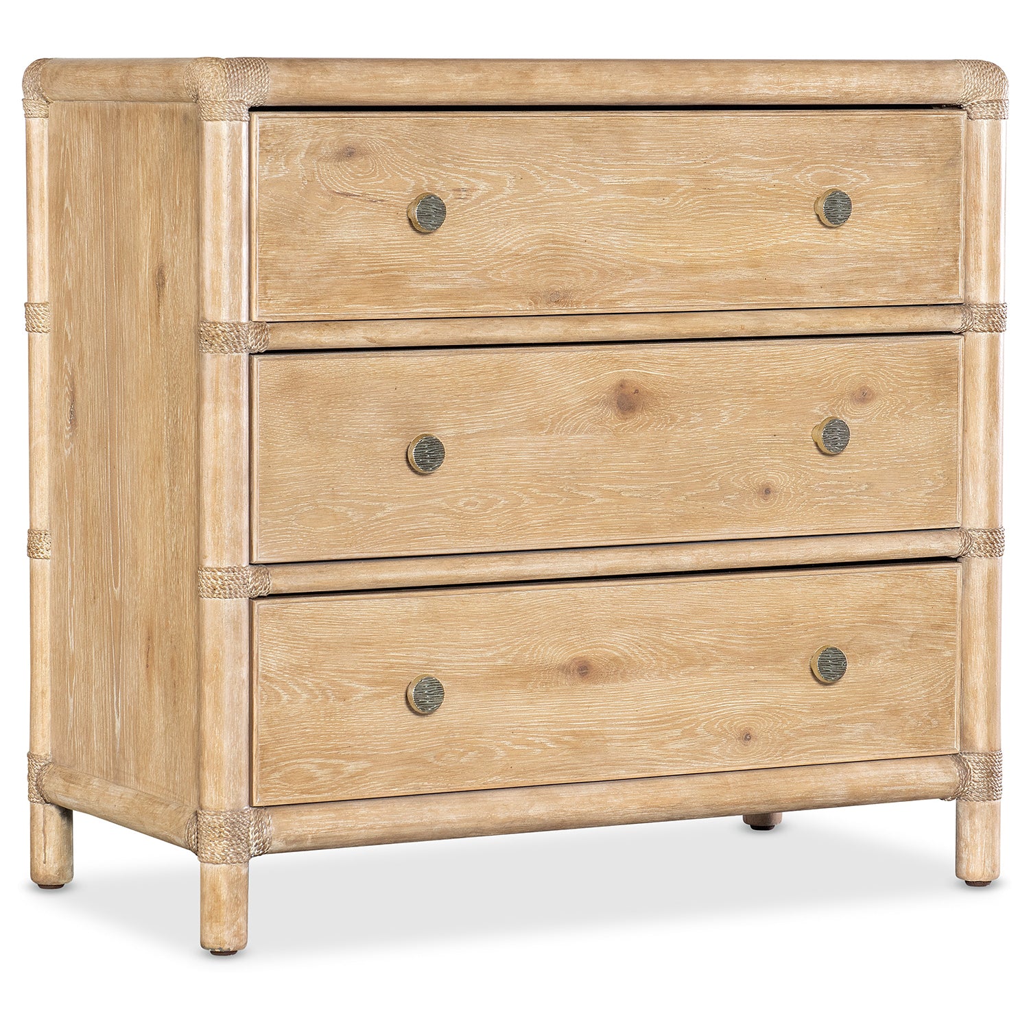 Hooker Furniture Retreat Pole Rattan Nightstand