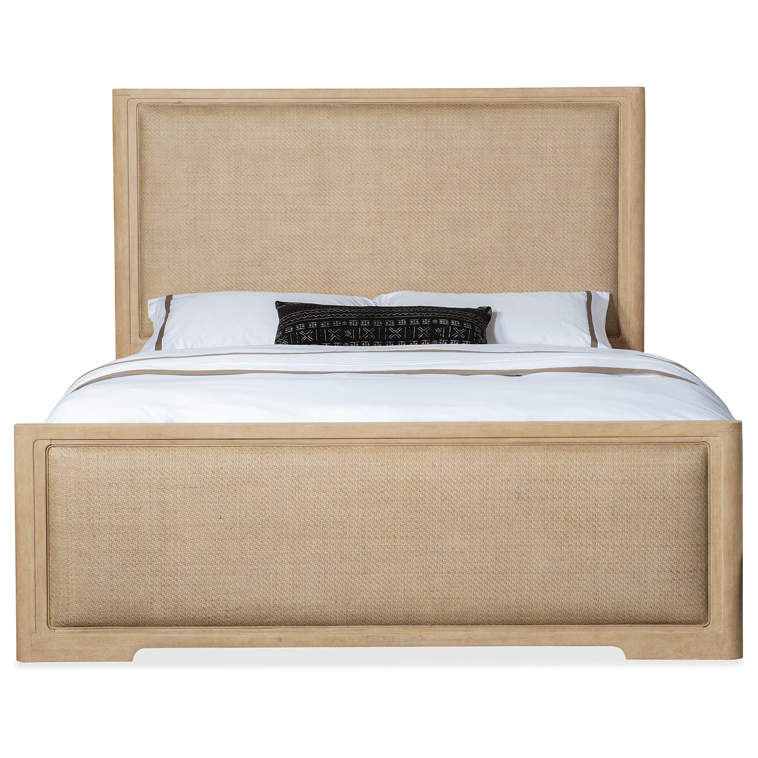Hooker Furniture Retreat Cane Panel Bed