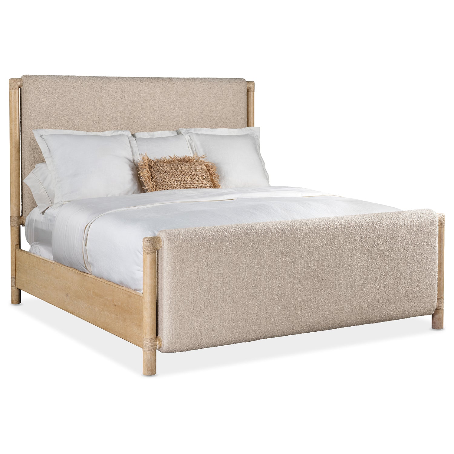 Hooker Furniture Retreat Upholstered Panel Bed