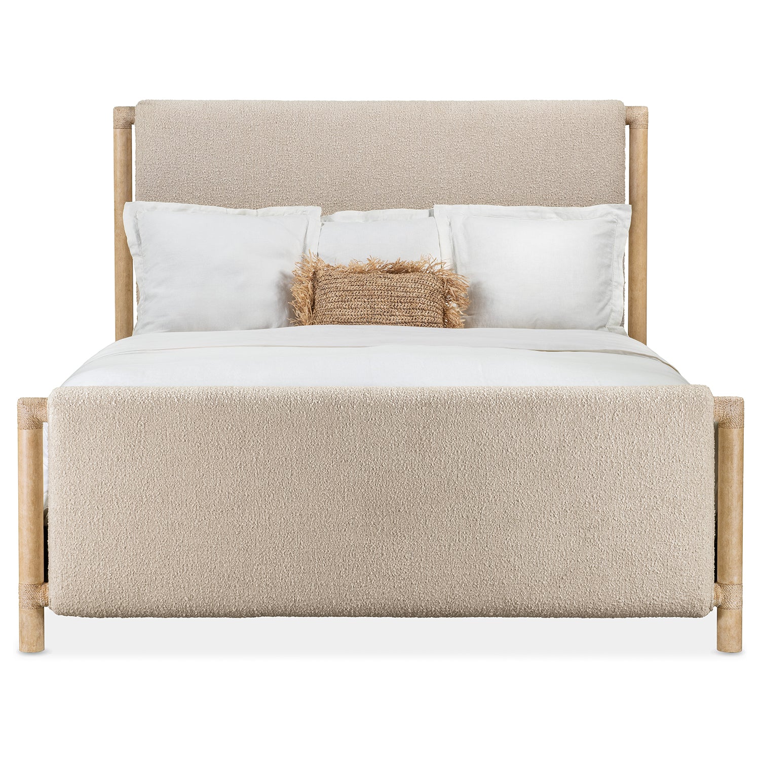 Hooker Furniture Retreat Upholstered Panel Bed