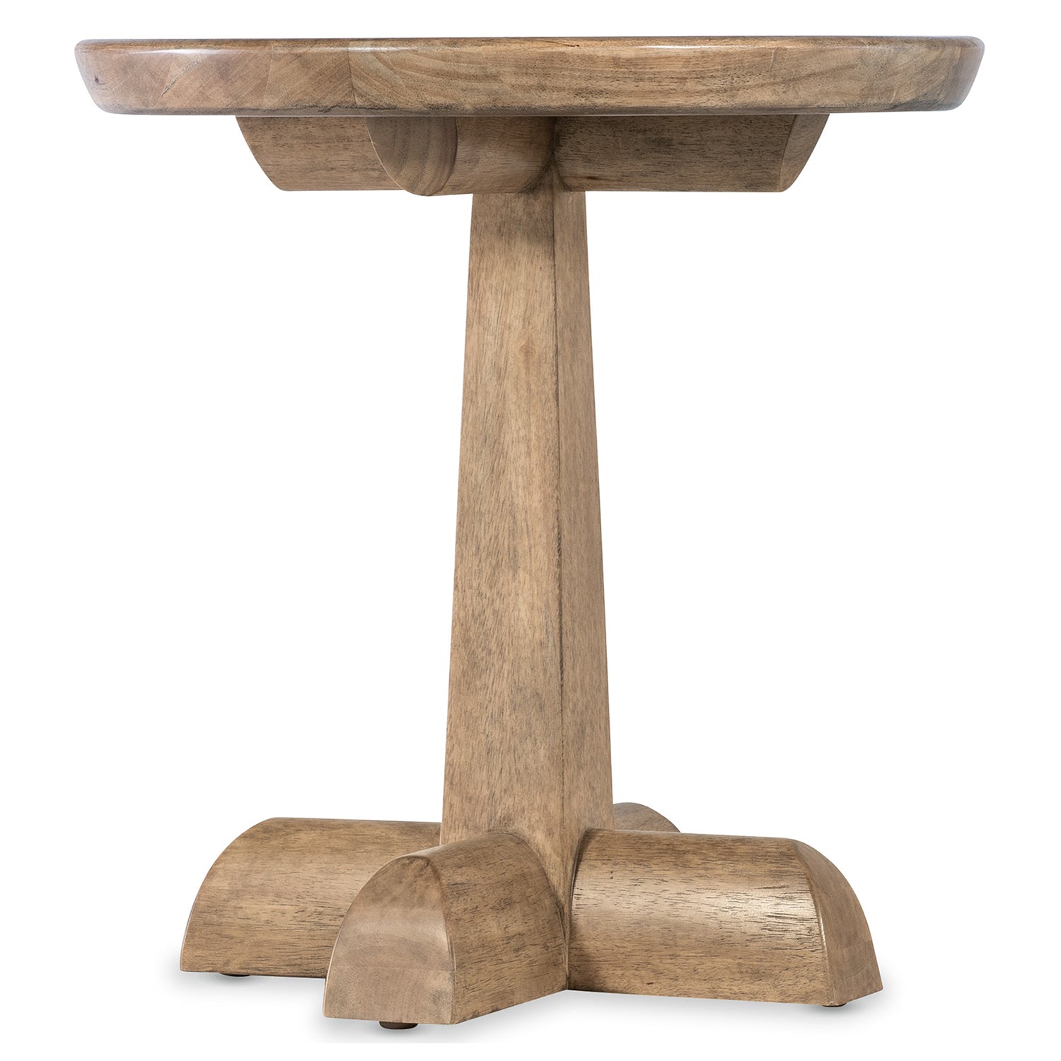 Hooker Furniture Vineyard Row Round Pedestal End Table