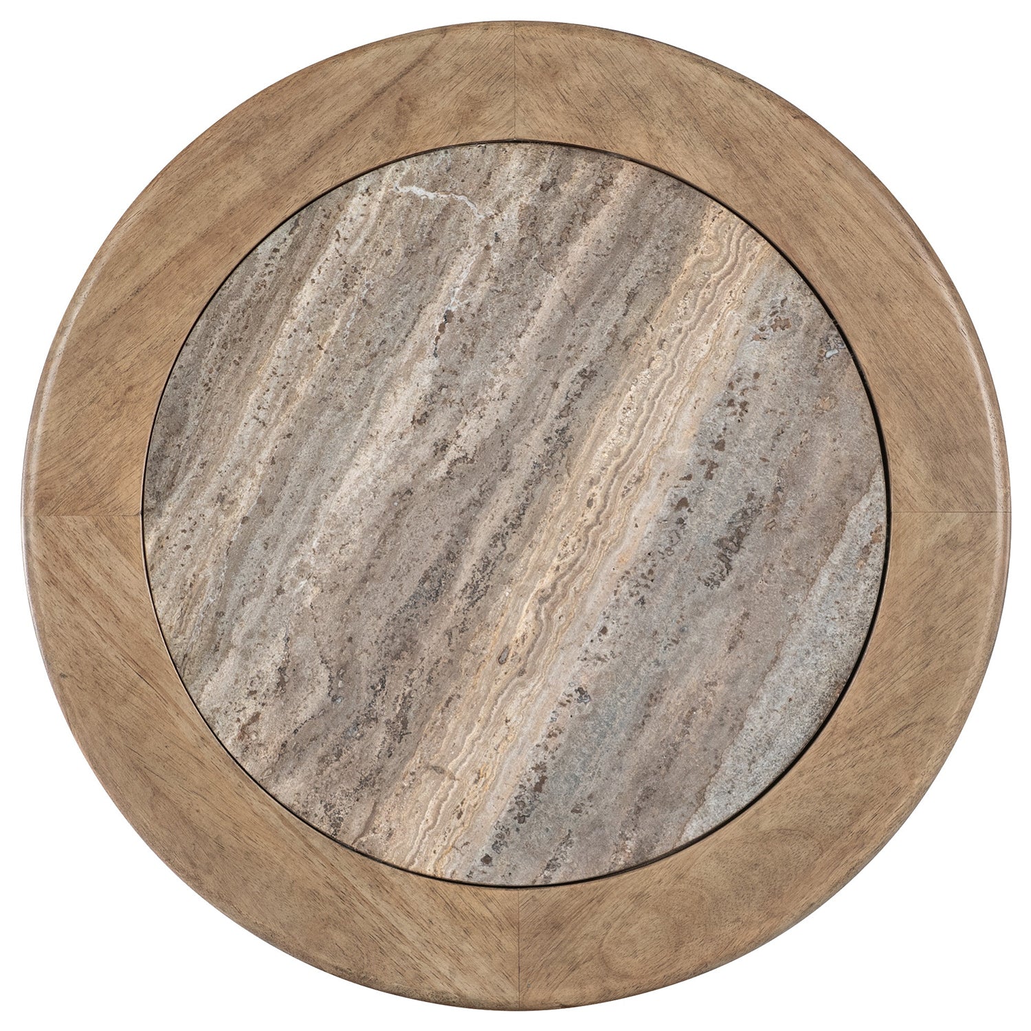 Hooker Furniture Vineyard Row Round Pedestal End Table