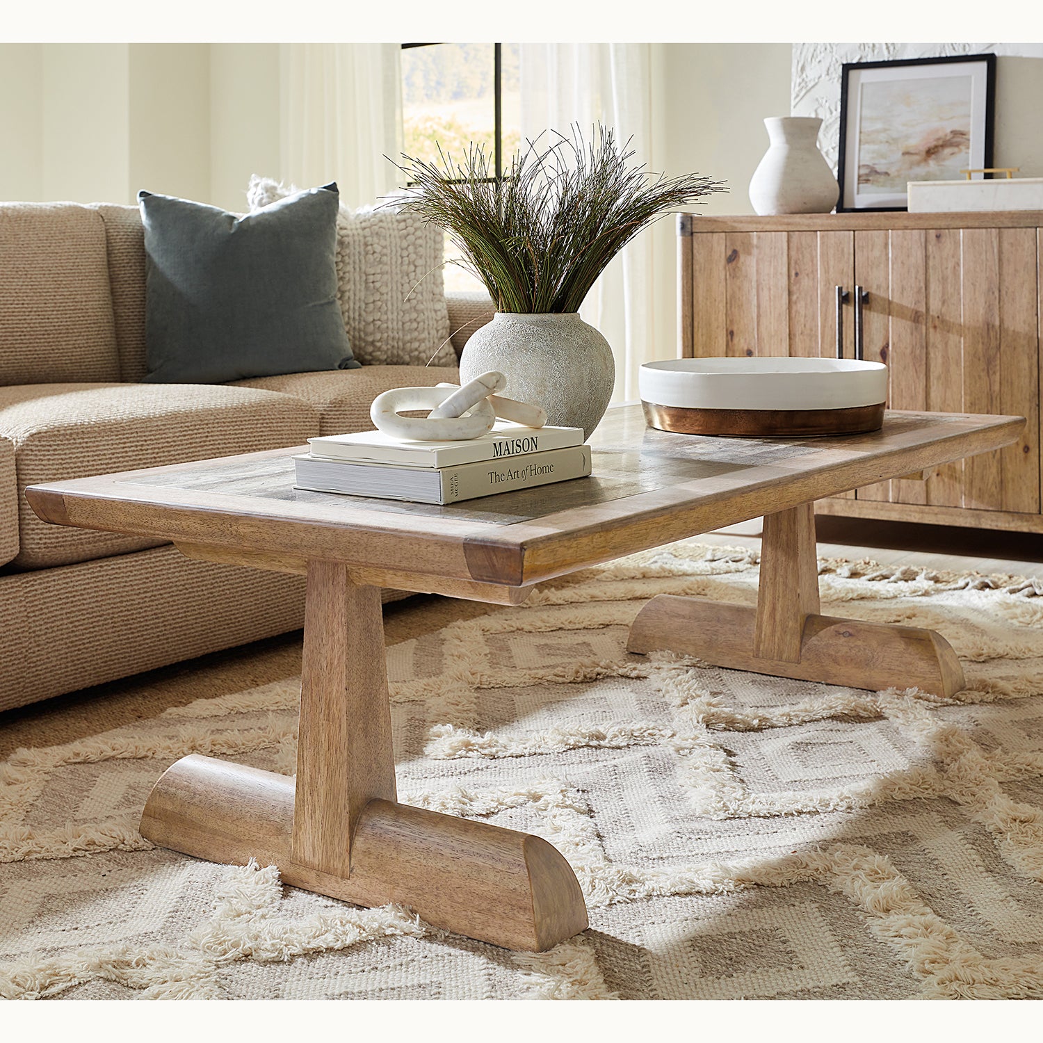 Hooker Furniture Vineyard Row Rectangle Cocktail Table