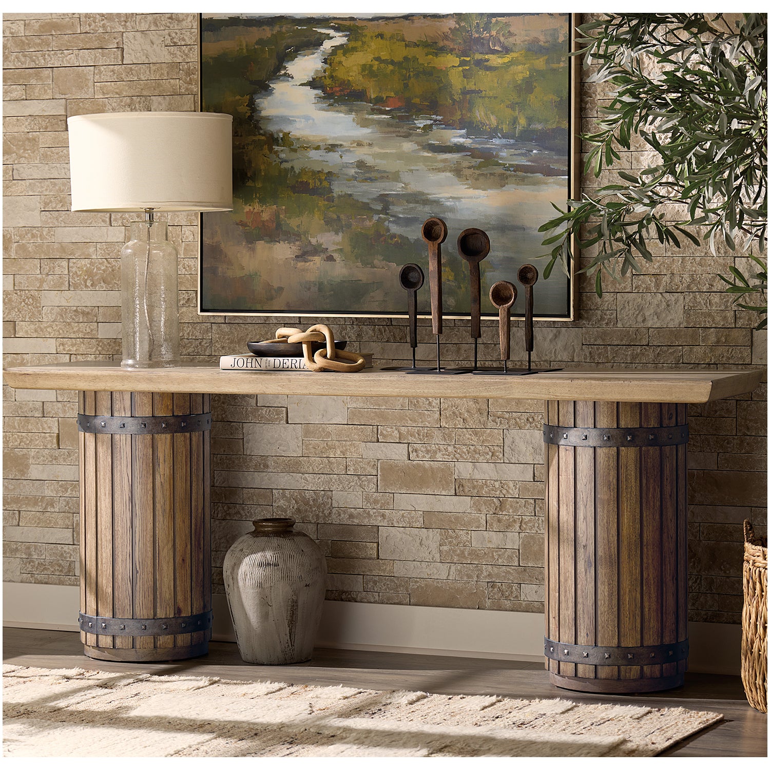 Hooker Furniture Vineyard Row Console Table