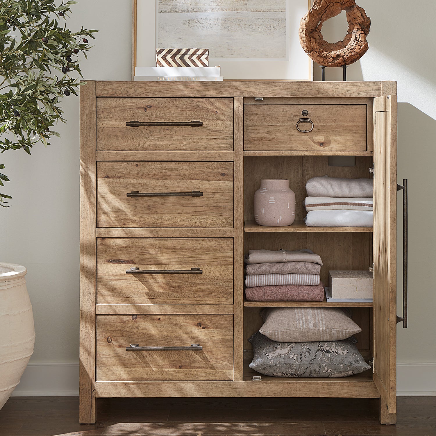 Hooker Furniture Vineyard Row Four-Drawer Door Chest