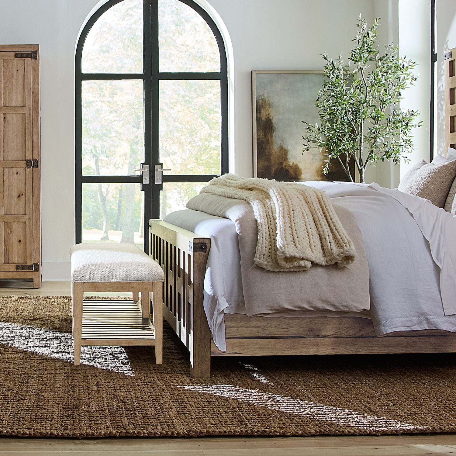 Hooker Furniture Vineyard Row Bed Bench