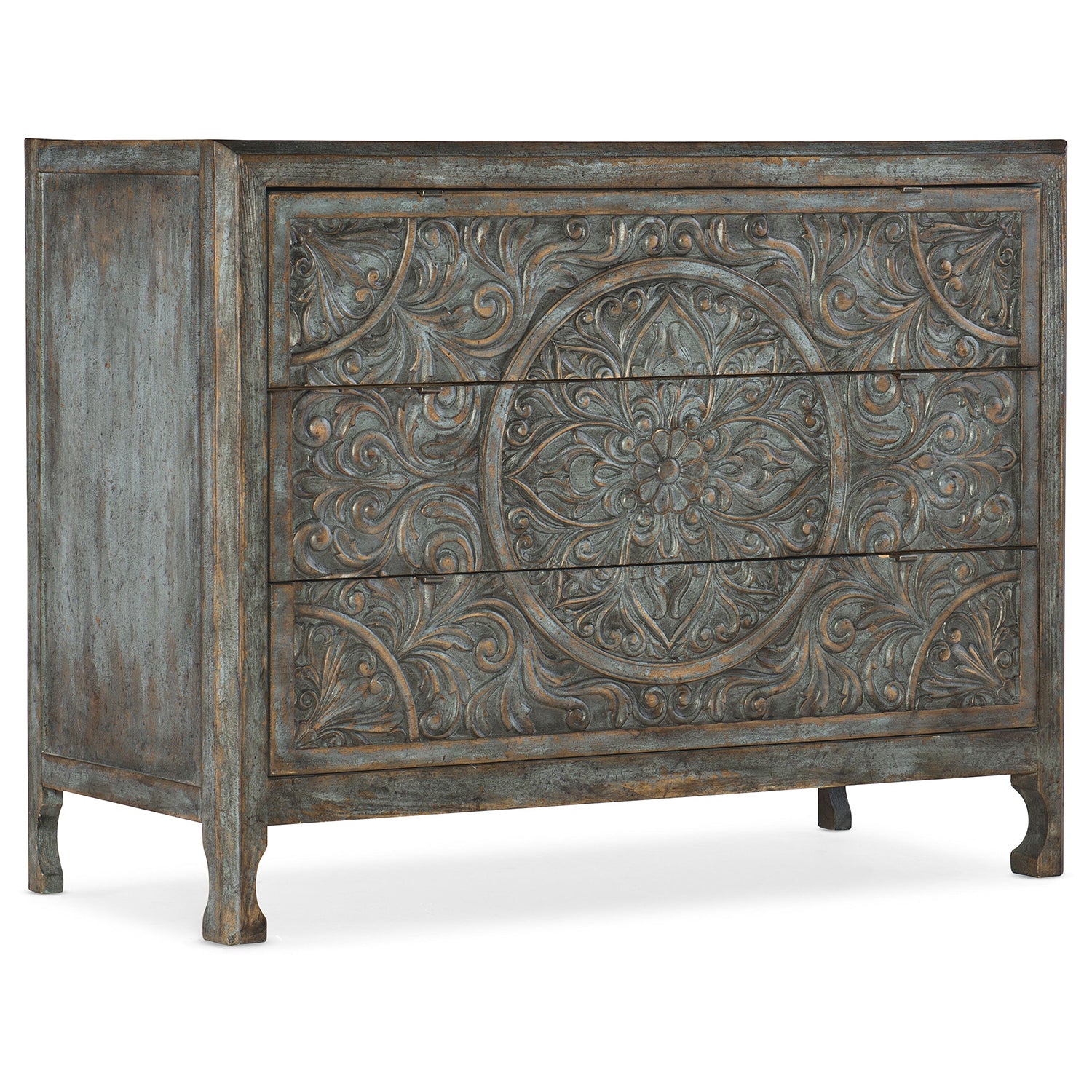 Hooker Furniture La Grange Lockhart Three-Drawer Accent Chest