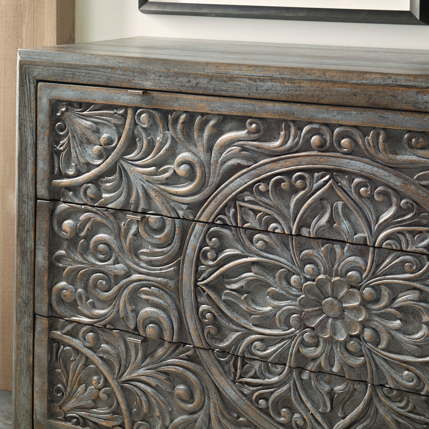 Hooker Furniture La Grange Lockhart Three-Drawer Accent Chest