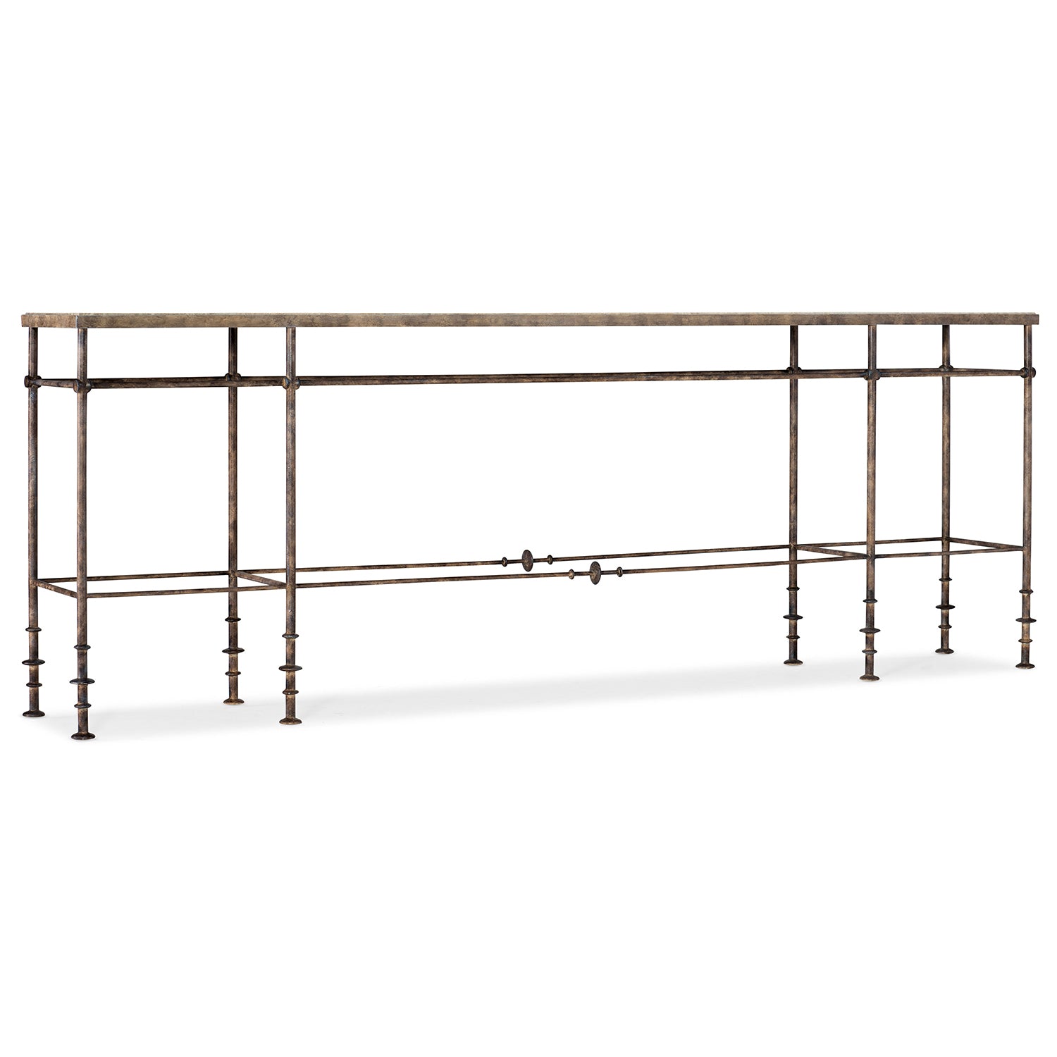 Hooker Furniture La Grange St James Metal and Stone Console