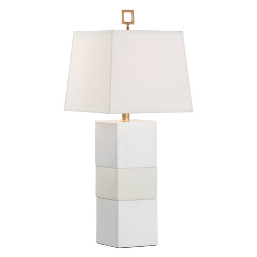 Chelsea House Banded Square Table Lamp