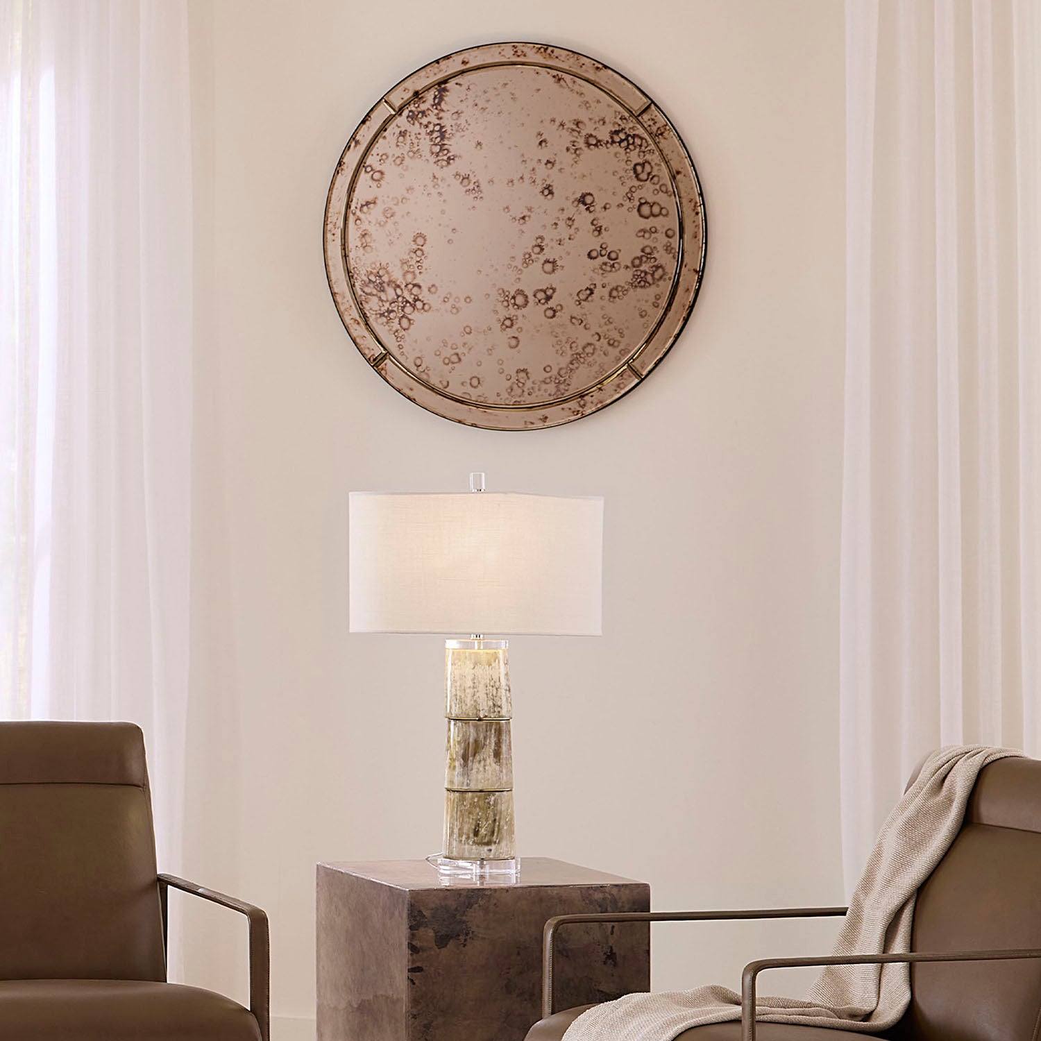 Jamie Young Chambord Small Wall Mirror