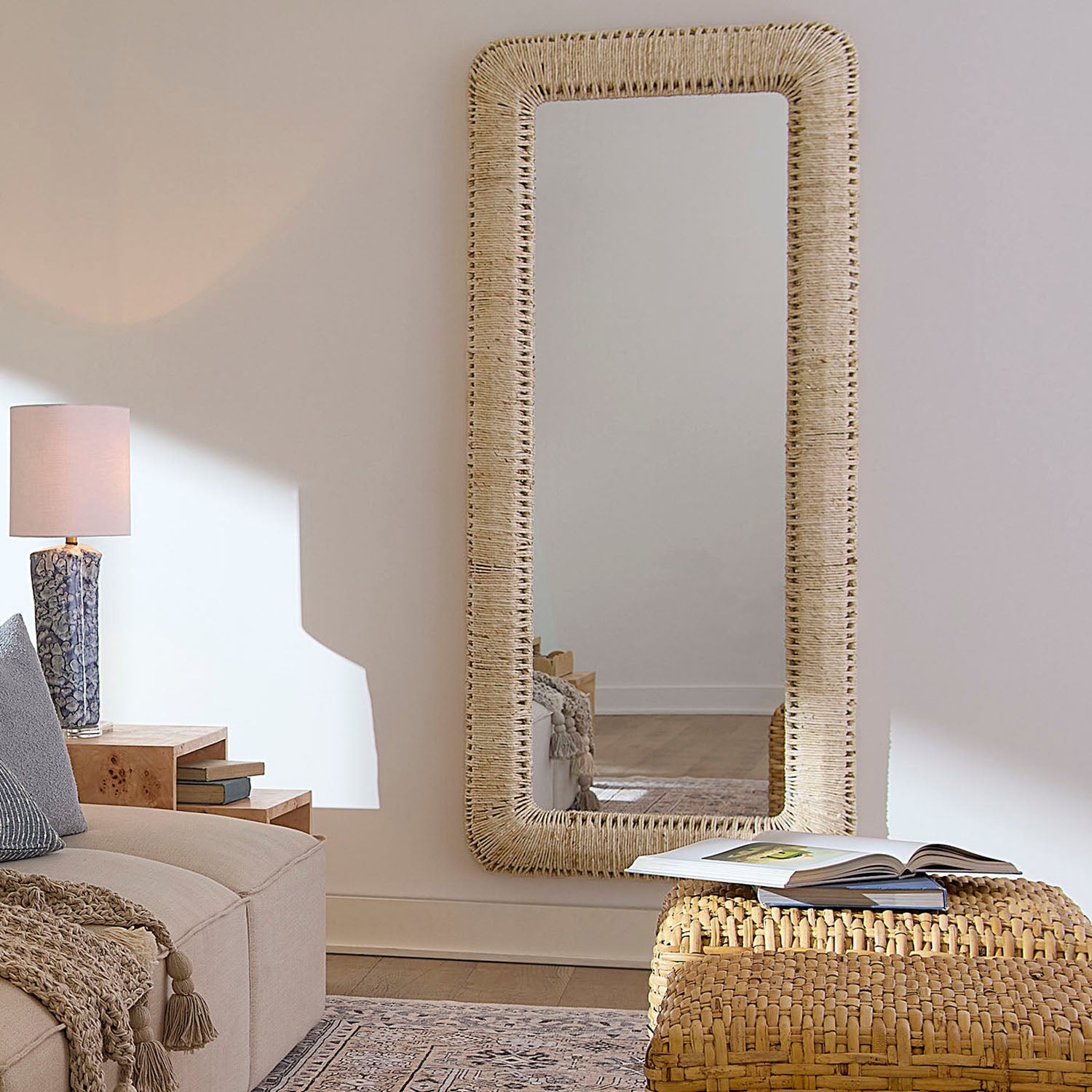Jamie Young Hollis Floor Mirror