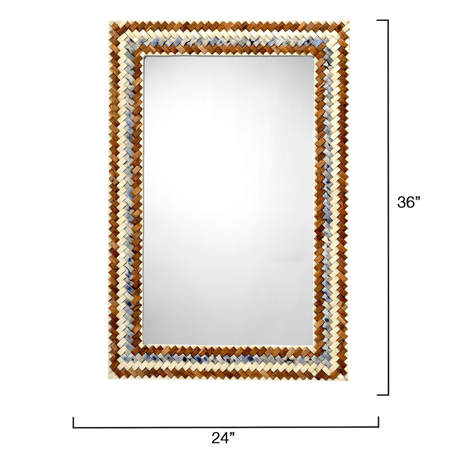 Jamie Young Interwoven Wall Mirror