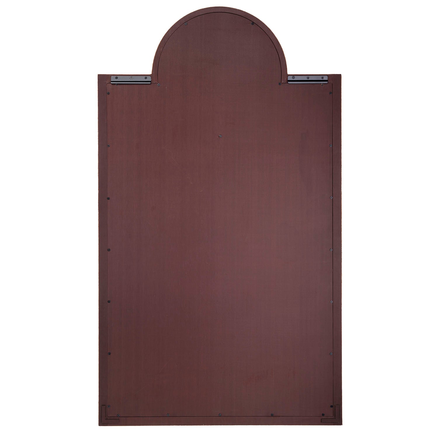 Jamie Young Keystone Saddle Hide Wall Mirror